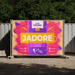Bâche publicitaire personnalisée – Création & Impression Montpellier