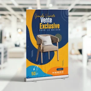 Roll up personnalisé – Création & Impression Montpellier
